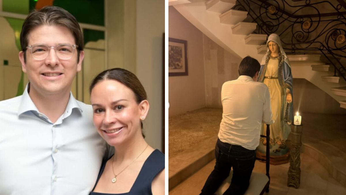 Este fue el emotivo mensaje de la esposa de Miguel Uribe antes de su sepelio