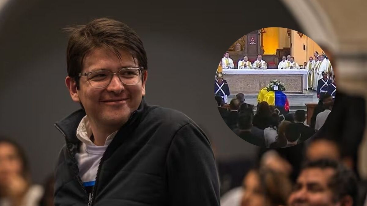 Video Último adiós a Miguel Uribe funeral en la Catedral Primada en Bogotá