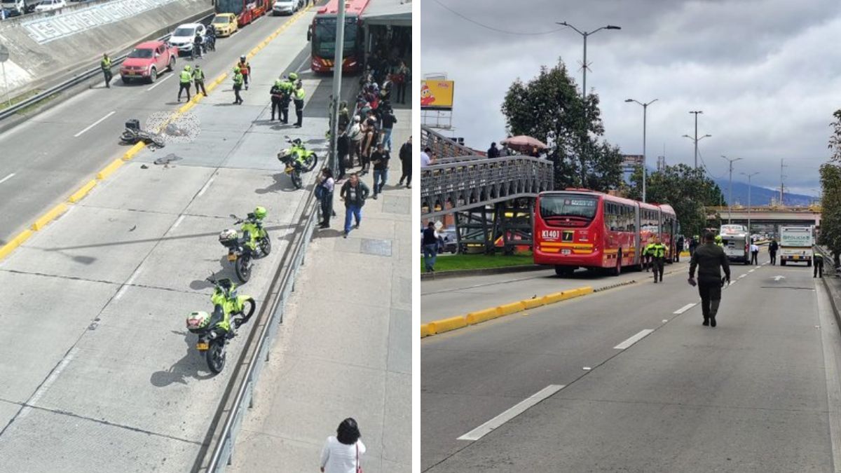Video Esto se sabe sobre el trágico accidente donde motociclista fue arrollado