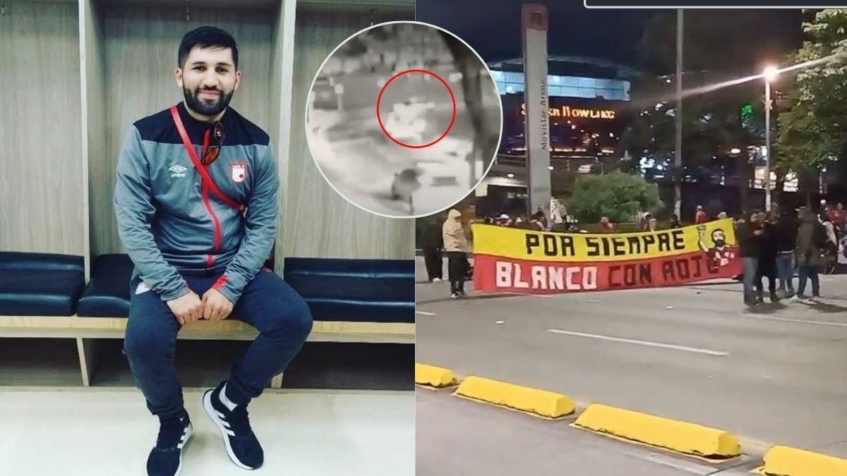 Video Se dio a conocer video donde fue atropellado hincha de Santa Fe tras disturbios en Movistar Arena