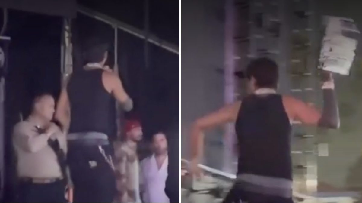 Video | Cantante arremete contra su DJ en medio del concierto y el momento se hace viral