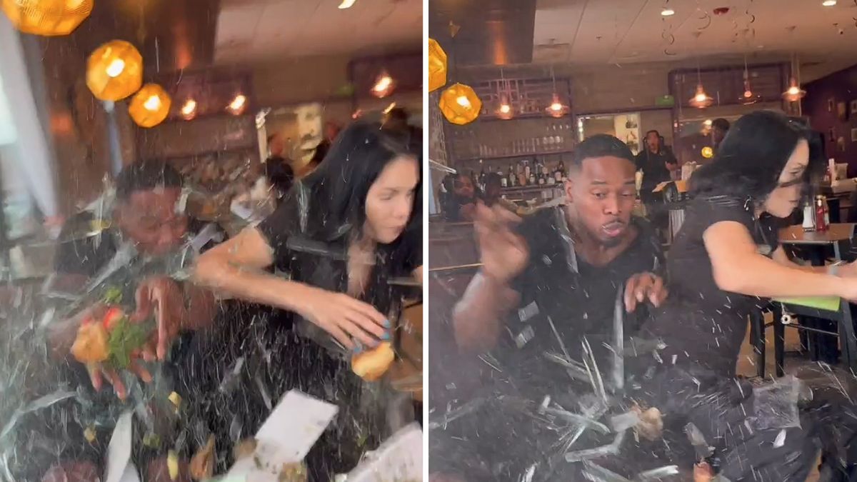 Video Esto se sabe sobre influencers que fueron atropellados en restaurante por un carro