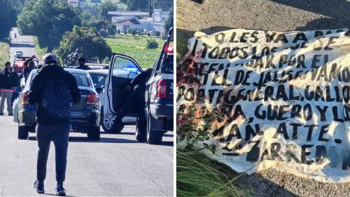 Escalofriante hallazgo encuentran seis cabezas humanas en carretera principal