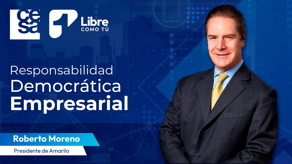 Roberto Moreno, presidente de Amarilo