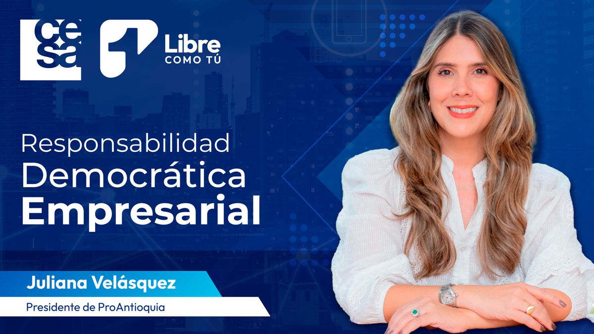 Juliana Velásquez, presidente Proantioquia