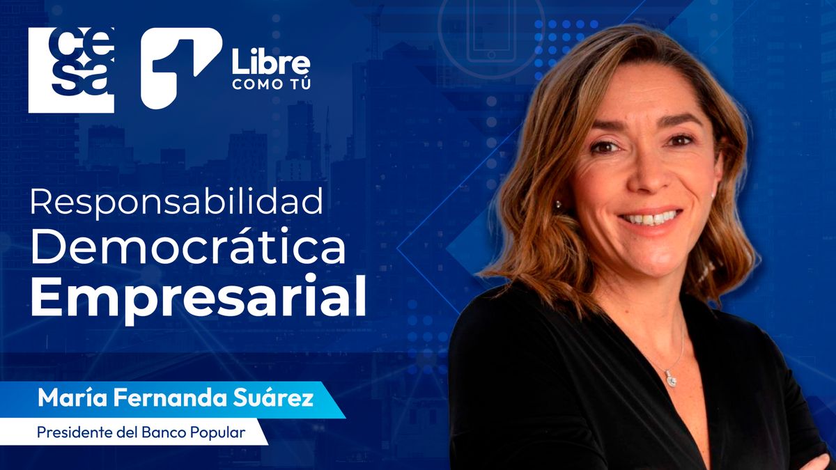 "Colombia necesita crecer”: María Fernanda Suárez Londoño, presidenta del Banco Popular